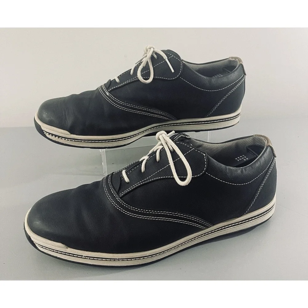 FootJoy Golf‎ Shoes Men's 11.5W Black Contour Series Spikeless Sneakers 54263